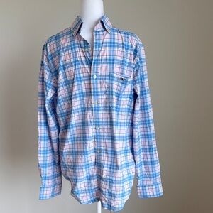 Vineyard Vines Pastel Plaid Button-Down Shirt